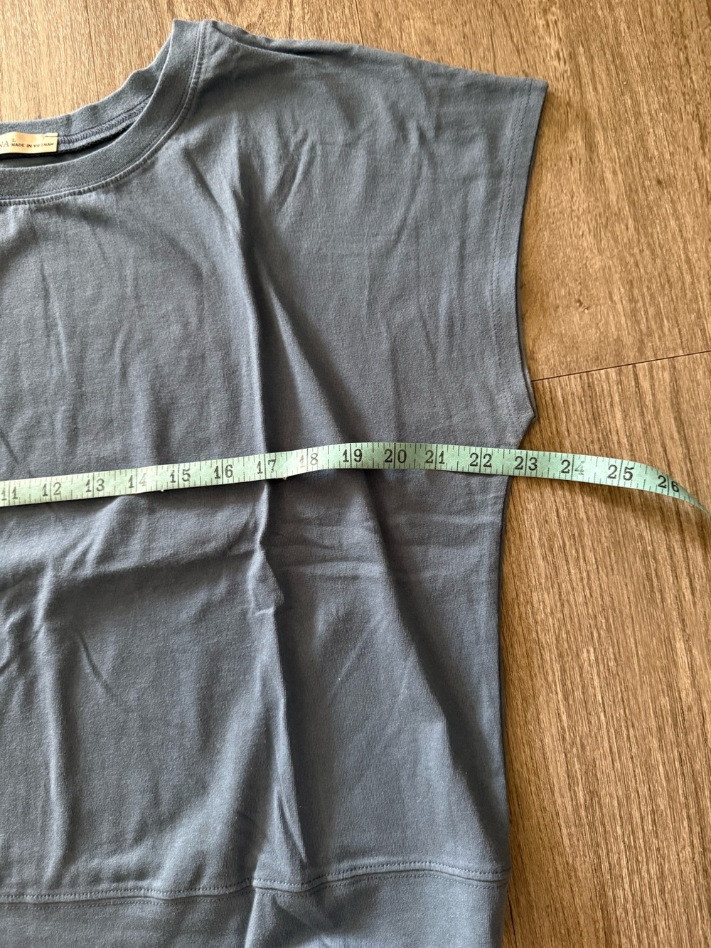 Zenana Slate Blue Short Set NWOT - Picture 4 of 14